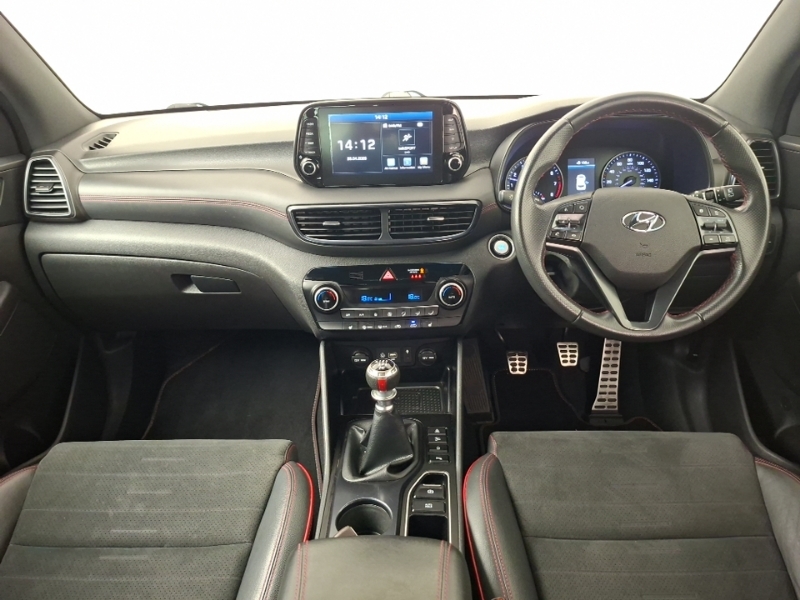 Hyundai Tucson 1.6 Tgdi 177 N Line 2Wd SA69XXJ White #3