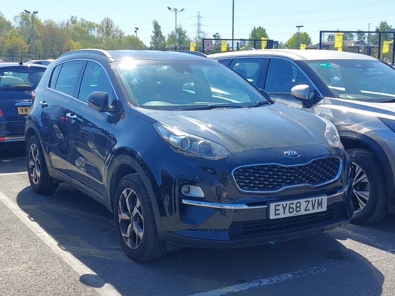 Kia Sportage 1.6 Gdi Isg 2 EY68ZVM Black