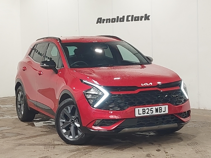 Kia Sportage 1.6T Gdi 207 Hev Gt-line Red