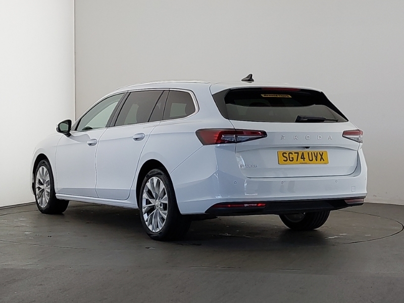 Skoda Superb 2.0 Tdi Se L Dsg SG74UVX White #2