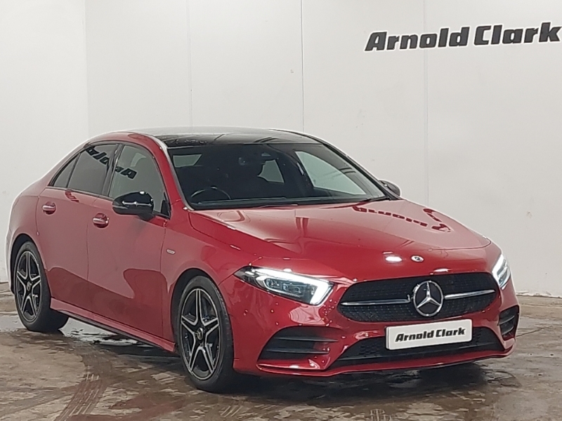 Mercedes-Benz A Class A180 Amg Line Premium Plus Edition Red