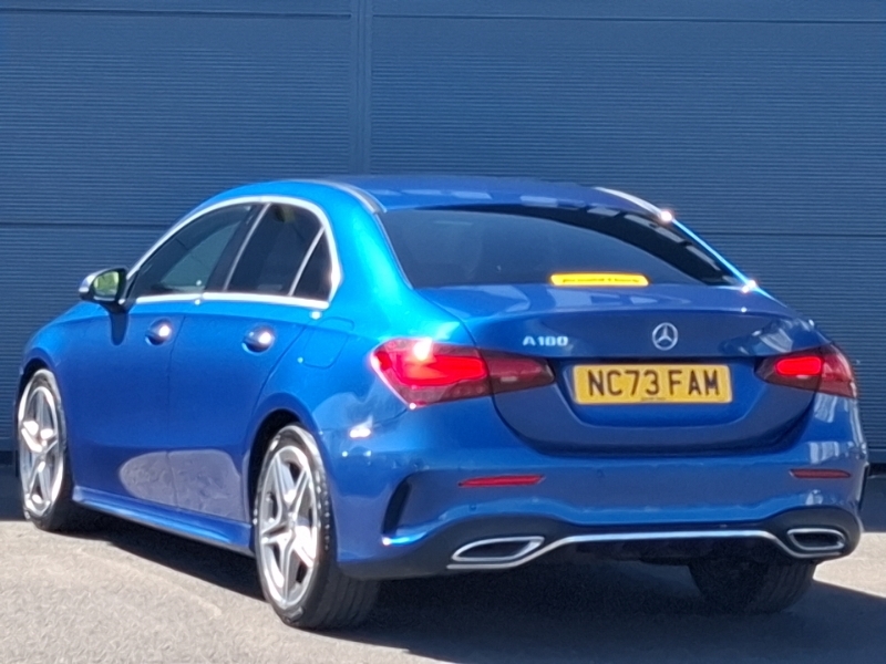 Mercedes-Benz A Class A180 Amg Line Executive NC73FAM Blue #2