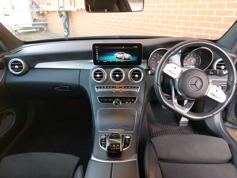 Mercedes-Benz C Class C300 Amg Line Premium 9G-tronic KM69AEC Grey #3