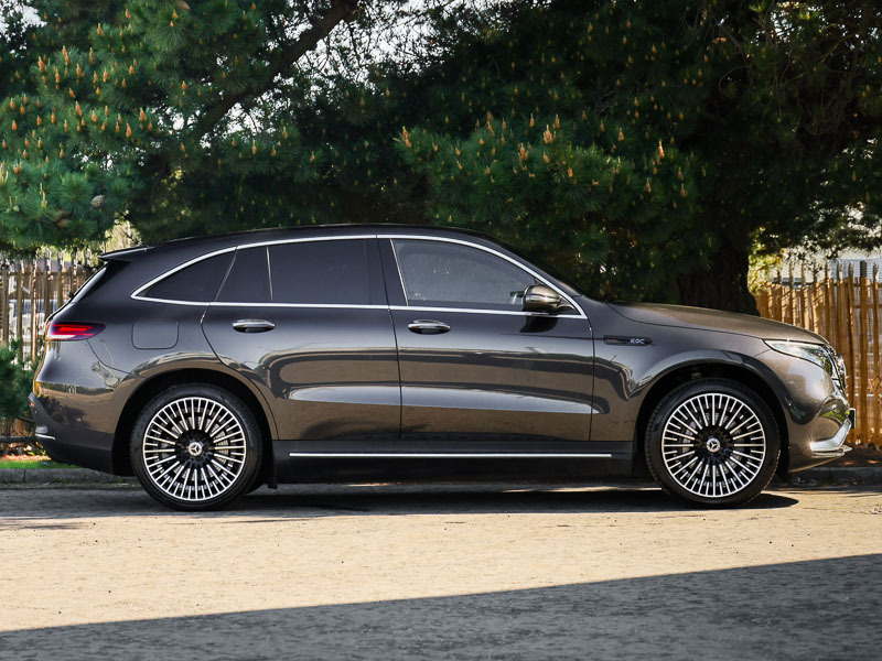 Mercedes-Benz EQC Eqc 400 300Kw Amg Line Premium 80Kwh Grey #4