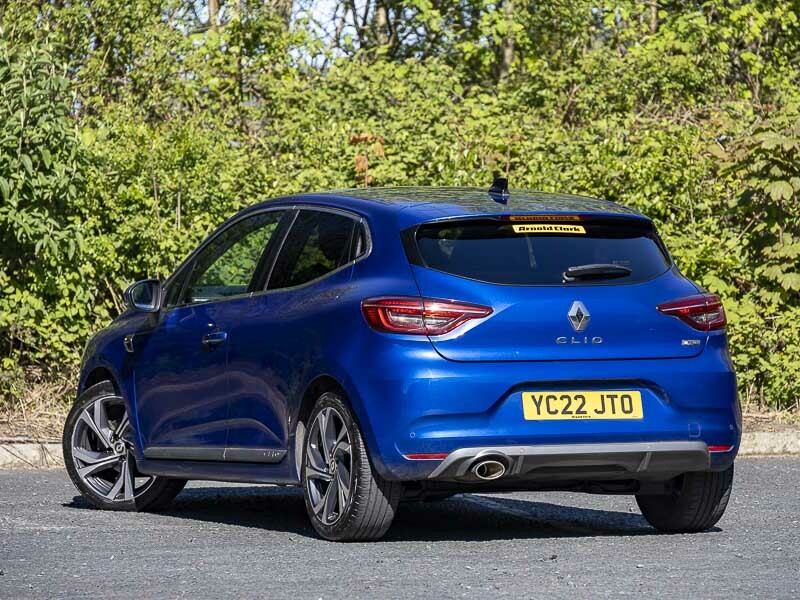 Renault Clio 1.0 Tce 90 Rs Line YC22JTO Blue #2