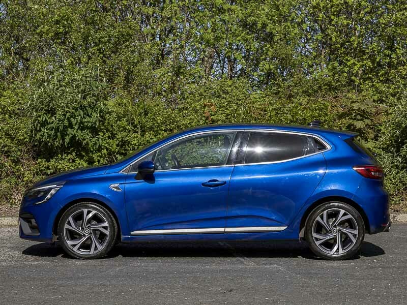 Renault Clio 1.0 Tce 90 Rs Line YC22JTO Blue #4