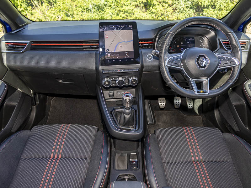 Renault Clio 1.0 Tce 90 Rs Line YC22JTO Blue #3