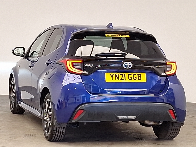Toyota Yaris 1.5 Hybrid Design Cvt YN21GGB Blue #2