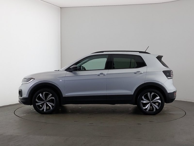 Volkswagen T-Cross 1.0 Tsi 110 Black Edition Dsg YE73VJZ Silver #4