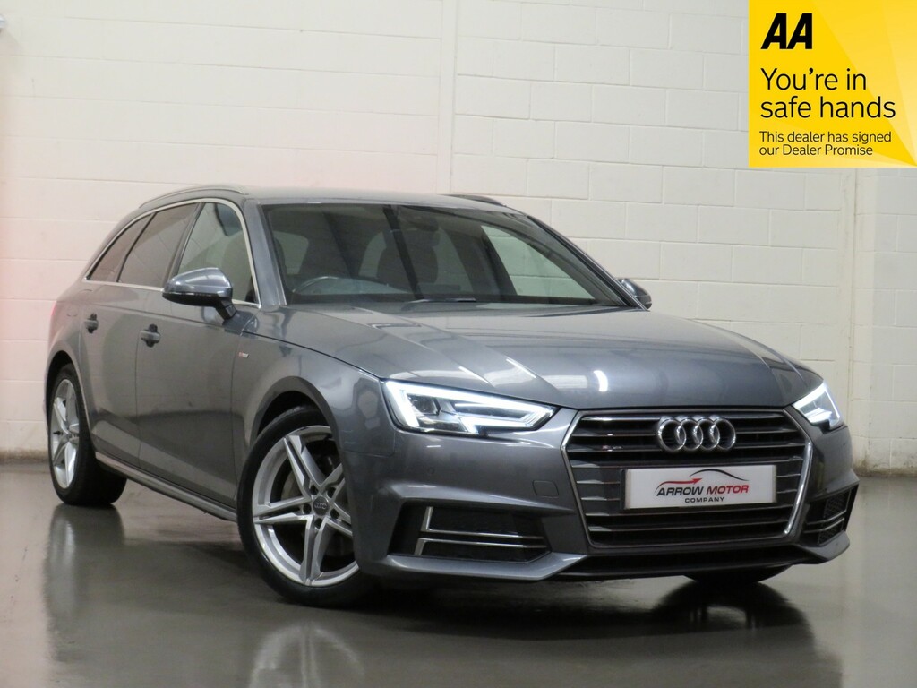 Audi A4 Avant Estate 2.0 Tdi Ultra S Line Euro 6 Ss 2016 Grey