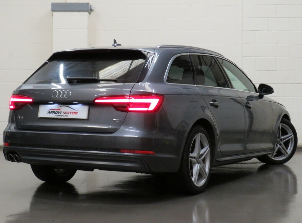 Audi A4 Avant Estate 2.0 Tdi Ultra S Line Euro 6 Ss 2016 Grey #4