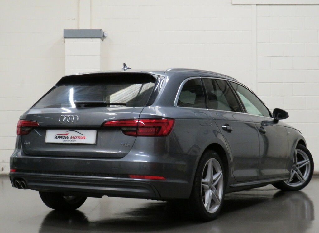 Audi A4 Avant Estate 2.0 Tdi Ultra S Line Euro 6 Ss 2016 Grey #3