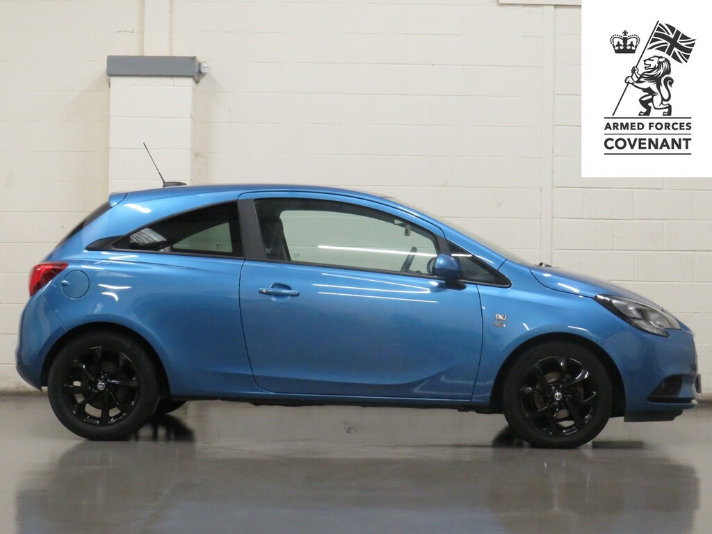Vauxhall Corsa Hatchback 1.4I Ecotec Griffin Euro 6 201969 BG69TZR Blue #2