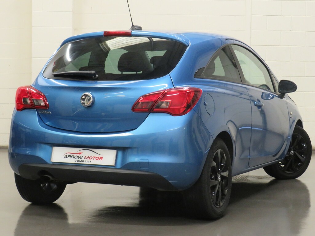 Vauxhall Corsa Hatchback 1.4I Ecotec Griffin Euro 6 201969 BG69TZR Blue #3