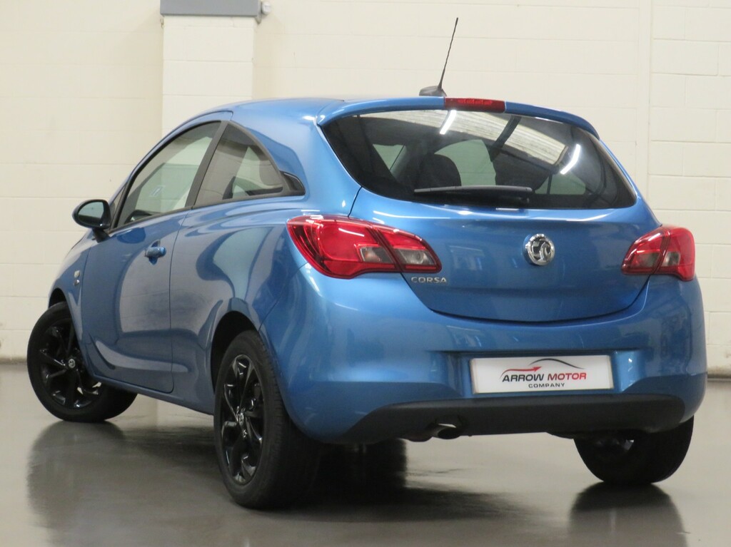 Vauxhall Corsa Hatchback 1.4I Ecotec Griffin Euro 6 201969 BG69TZR Blue #5