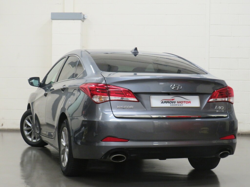 Hyundai I40 Saloon 1.7 Crdi Blue Drive Se Nav Business Euro 6 Silver #5