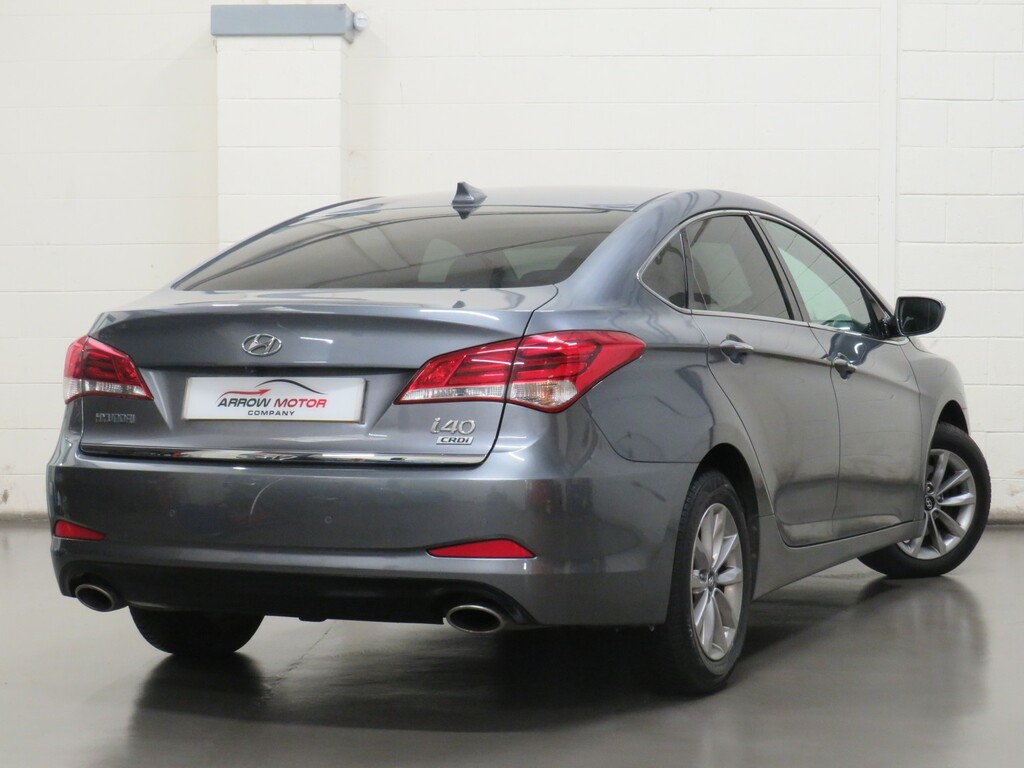 Hyundai I40 Saloon 1.7 Crdi Blue Drive Se Nav Business Euro 6 Silver #3