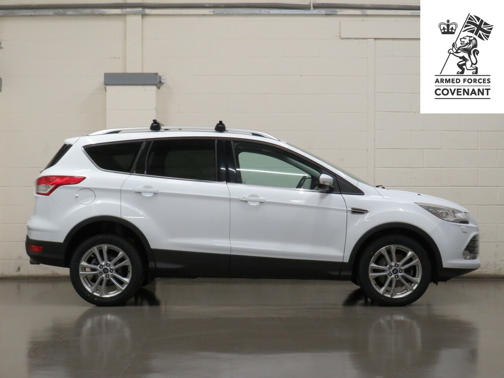 Ford Kuga Suv 2.0 Tdci Titanium X 2Wd Euro 5 201463 MM63ZCN White #2