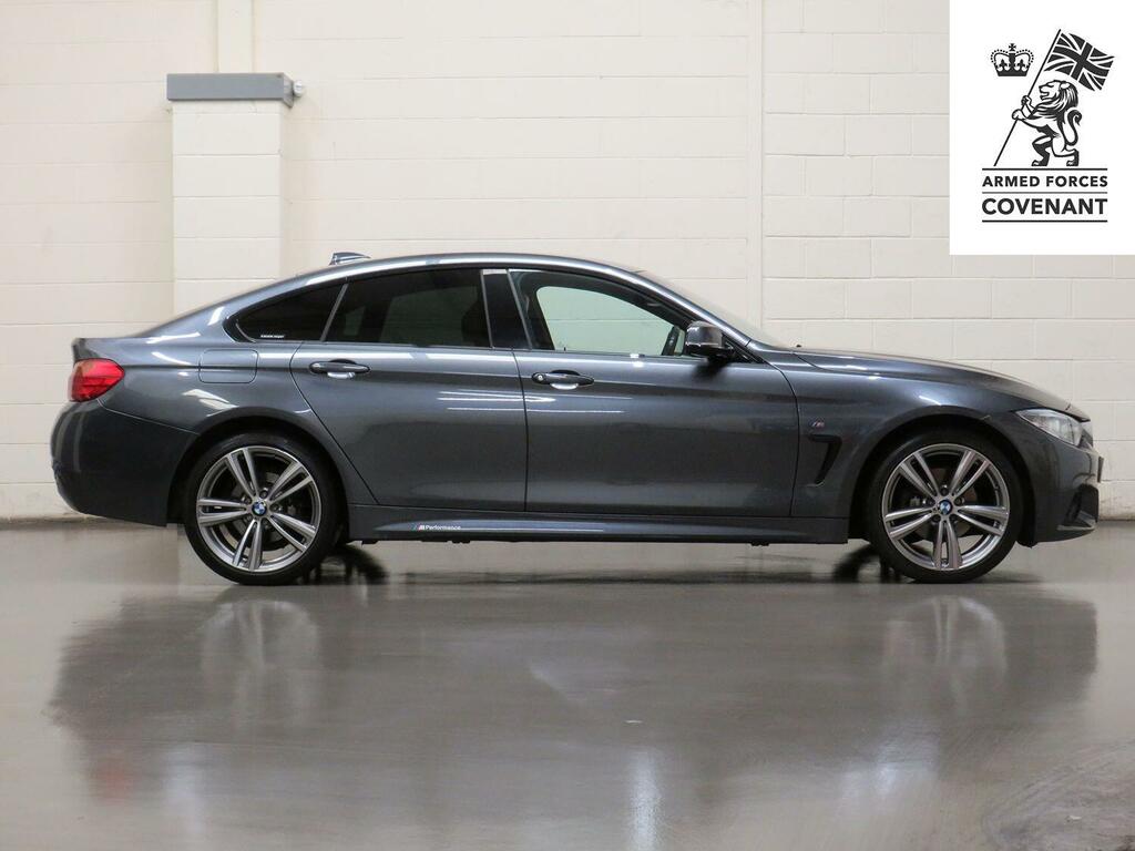 BMW 4 Series Gran Coupe Hatchback 2.0 420D M Sport Xdrive Euro 6 Ss BG64OCK Grey #2