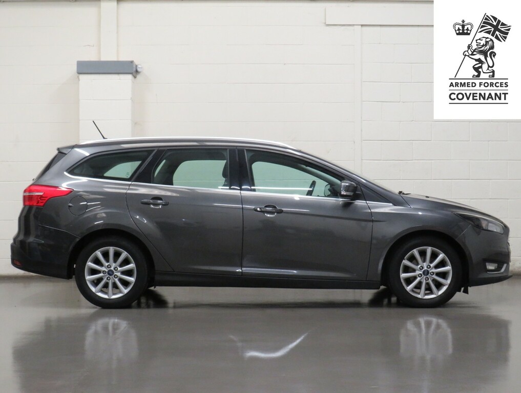 Ford Focus Estate 1.5 Tdci Titanium Euro 6 Ss 201717 MT17JKO Grey #2