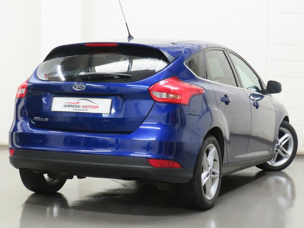 Ford Focus Hatchback 1.5 Tdci Zetec Euro 6 Ss 201616 FM16KGK Blue #3