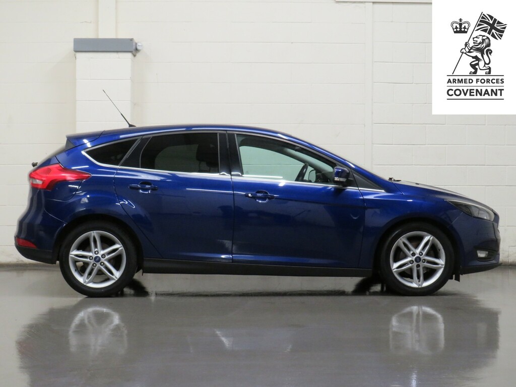 Ford Focus Hatchback 1.5 Tdci Zetec Euro 6 Ss 201616 FM16KGK Blue #2