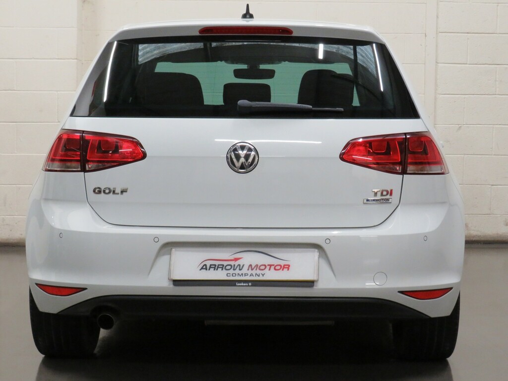 Volkswagen Golf Hatchback 1.6 Tdi Bluemotion Tech Gt Edition Euro LX17WKA White #4