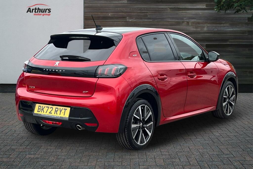 Peugeot 208 Puretech Gt Ss BK72RYT Red #3
