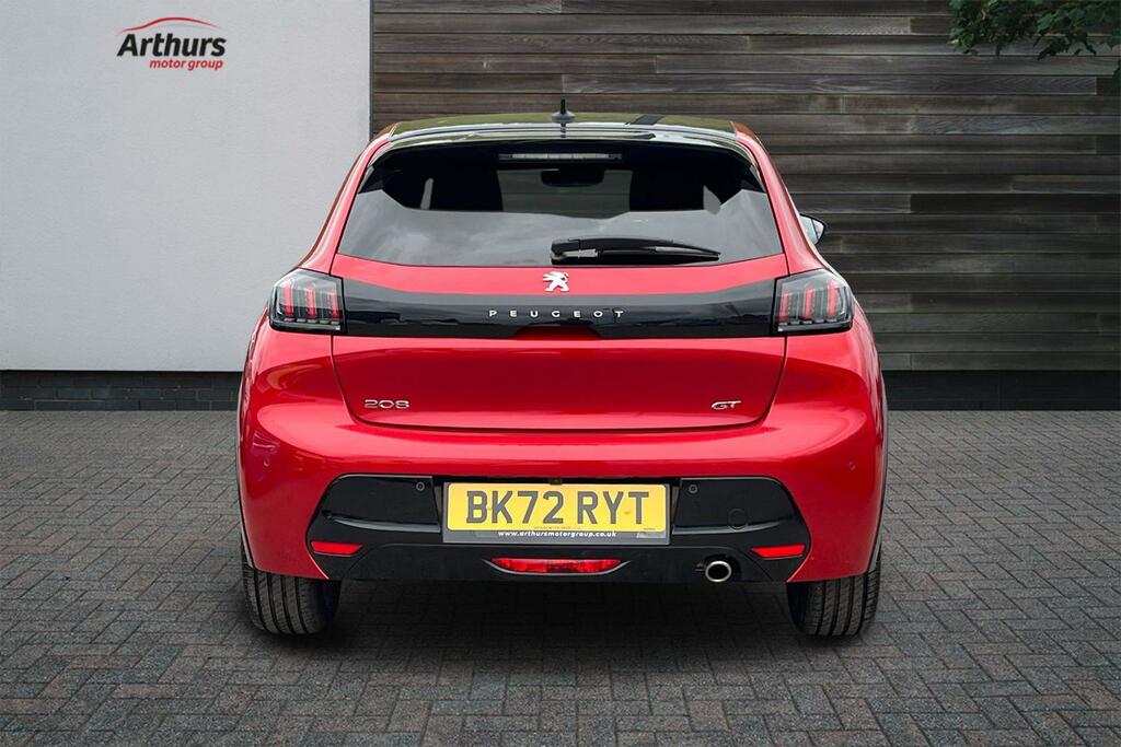 Peugeot 208 Puretech Gt Ss BK72RYT Red #4