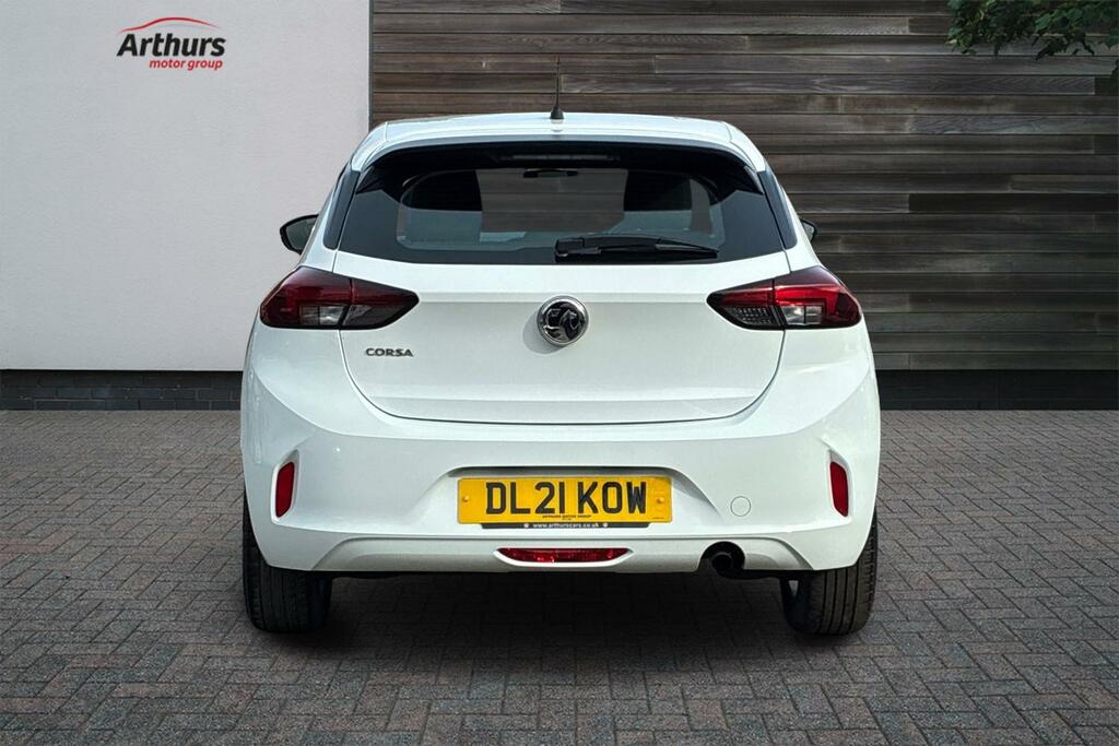 Vauxhall Corsa Se DL21KOW White #4