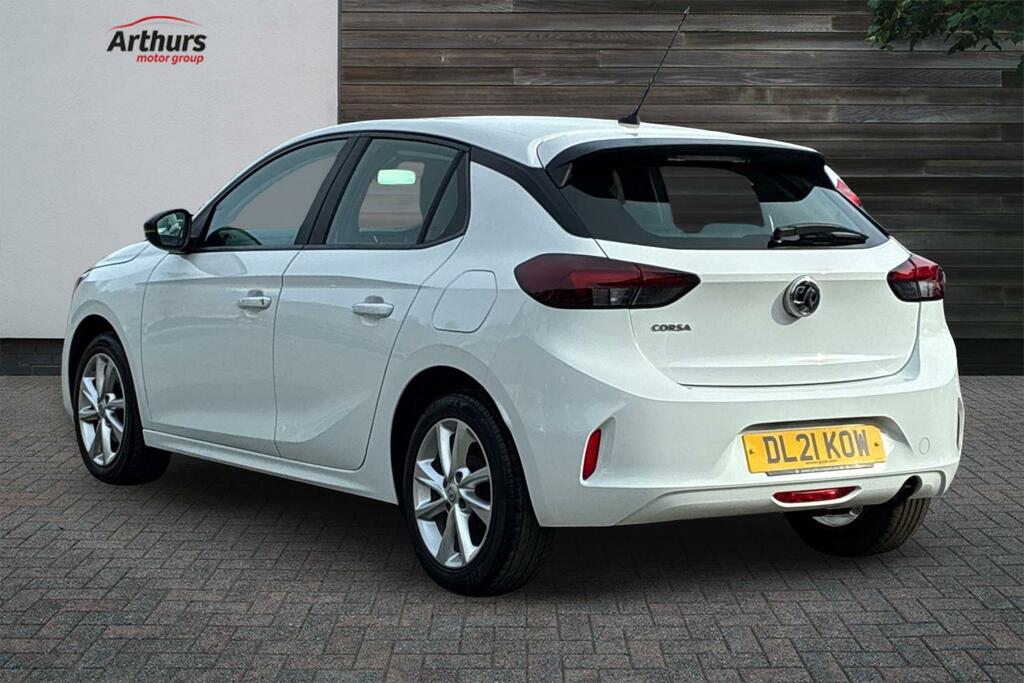 Vauxhall Corsa Se DL21KOW White #5