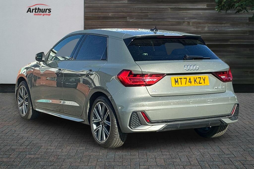 Audi A1 Sportback Tfsi S Line MT74KZY Grey #5