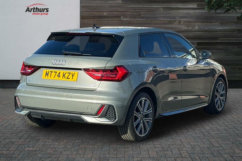 Audi A1 Sportback Tfsi S Line MT74KZY Grey #3