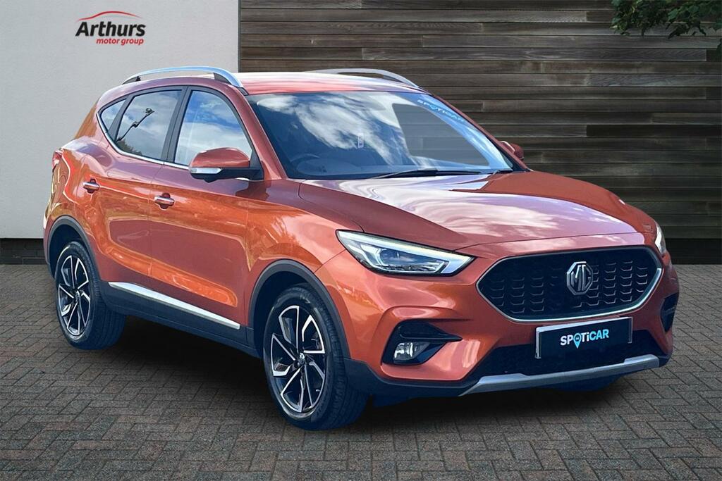 MG ZS Exclusive Vti-tech Orange