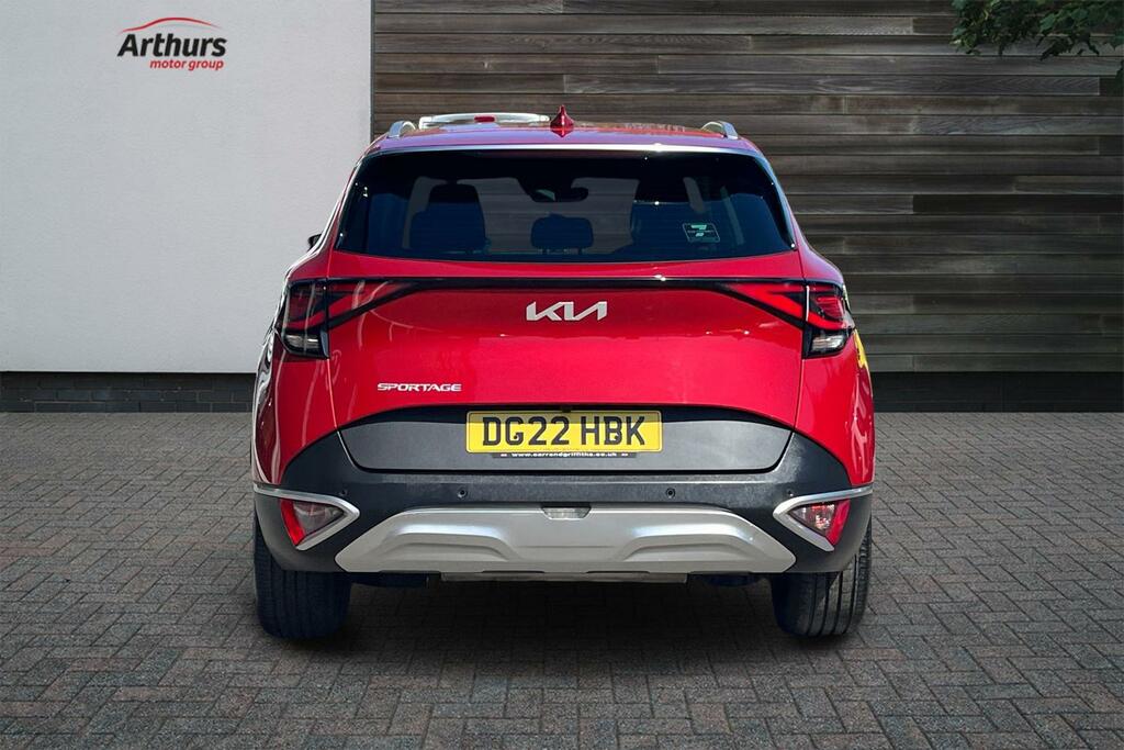 Kia Sportage Launch Edition Isg DG22HBK Red #4