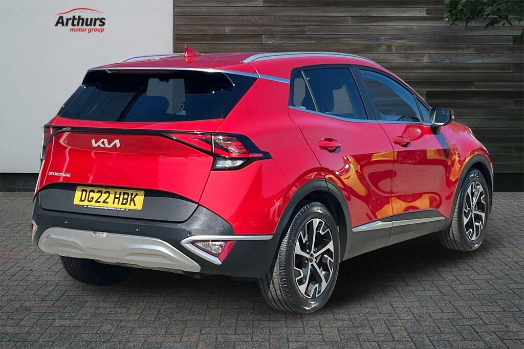 Kia Sportage Launch Edition Isg DG22HBK Red #3