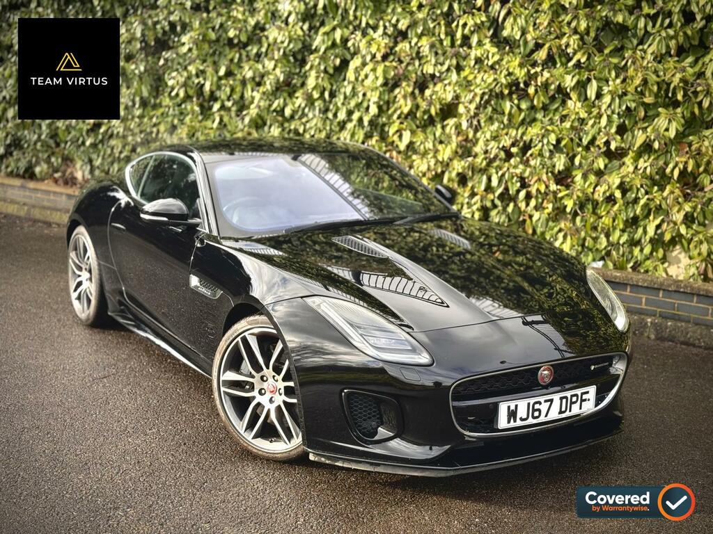 Jaguar F-Type 3.0 V6 R-dynamic Coupe Euro 6 S S Black