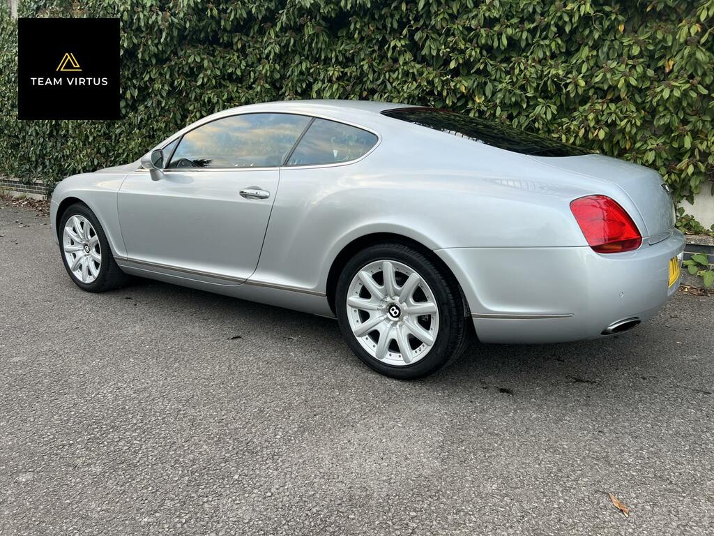 Bentley Continental Gt 6.0 Gt Coupe 410 G Km 552 Bh Silver #2