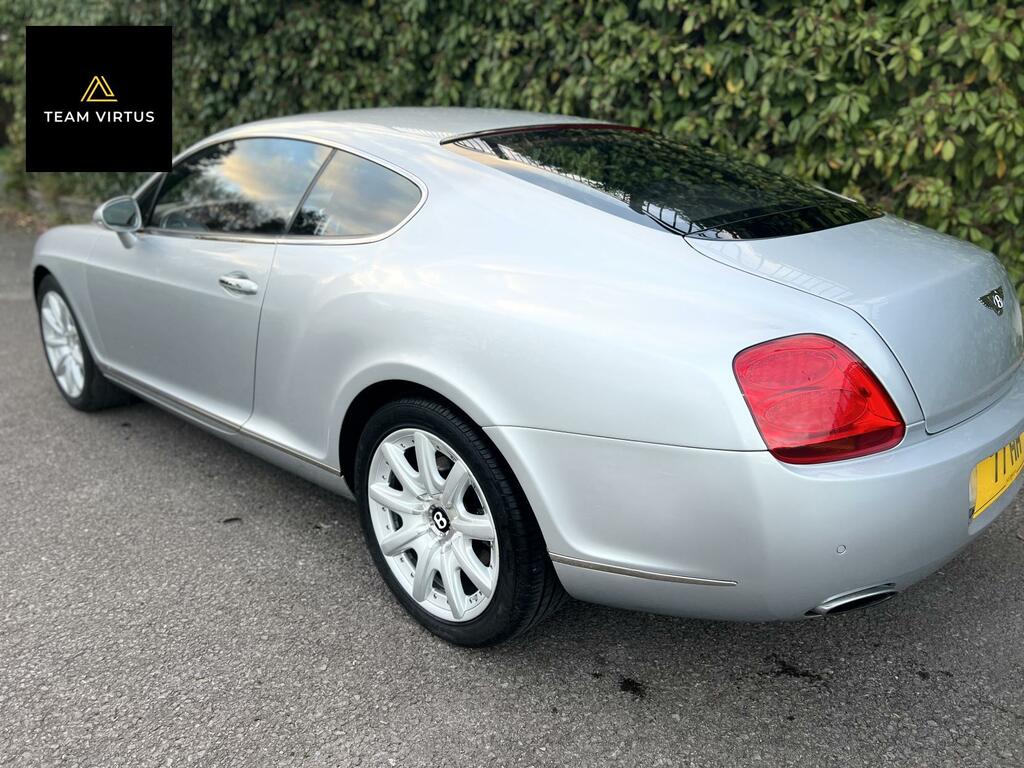 Bentley Continental Gt 6.0 Gt Coupe 410 G Km 552 Bh Silver #3