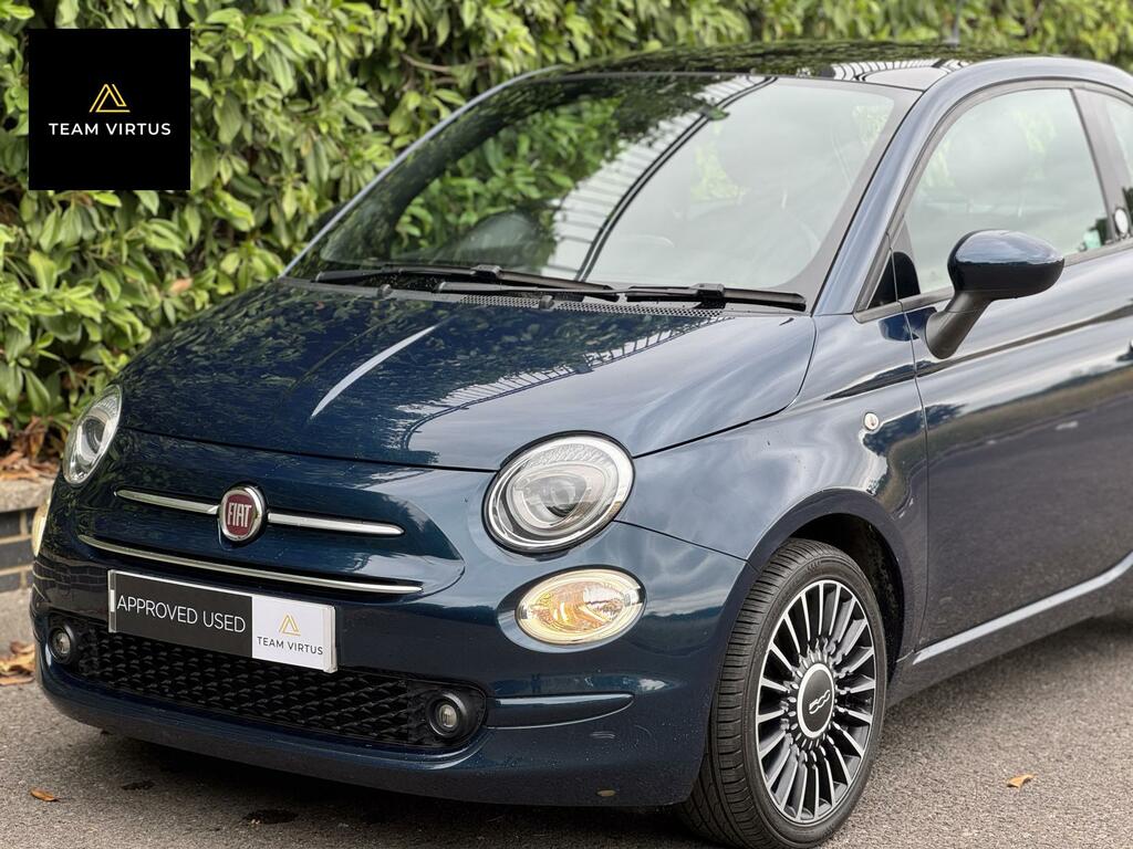 Fiat 500 1.0 Mhev Launch Edition Hatchback Manua WR70AHD Blue #6