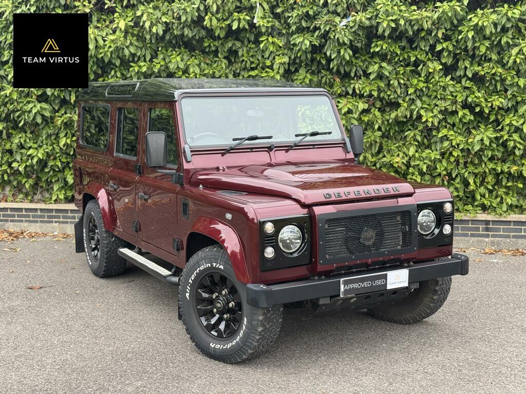 Land Rover Defender 110 2.2 Tdci Xs Station Wagon Double Cab Ma Red #2