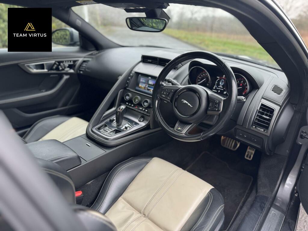 Jaguar F-Type 5.0 V8 R Coupe Awd Euro 6 S S 5 OE66ULY Grey #3