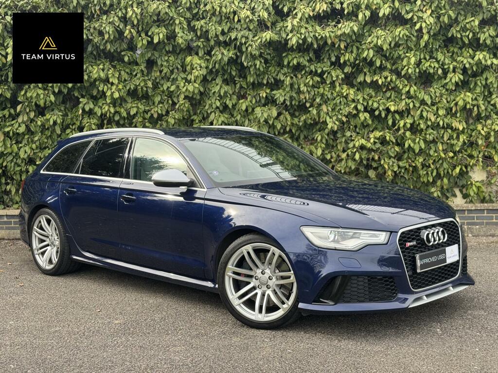 Audi RS6 Avant 4.0 Tfsi V8 Estate Tiptronic Quattro Eu Blue #6