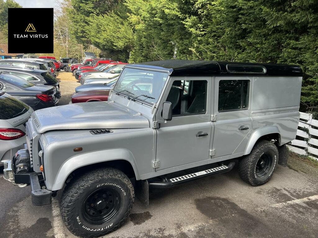 Land Rover Defender 110 2.2 Tdci Utility Wagon Double Cab Manua Silver #3