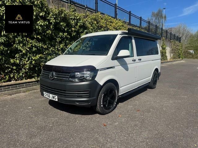 Volkswagen Transporter 2.0 Tdi T30 Bluemotion Tech Startline Kombi Double CY66JWG White #2