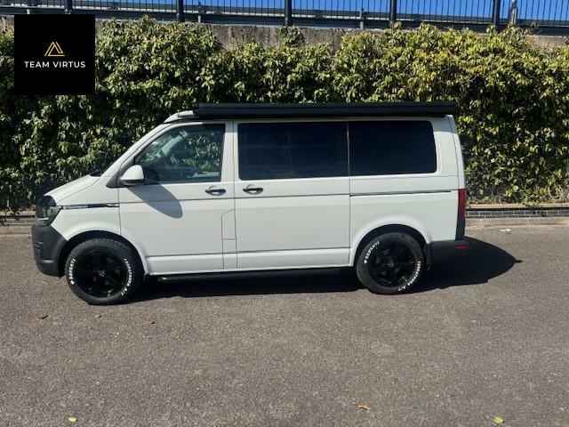 Volkswagen Transporter 2.0 Tdi T30 Bluemotion Tech Startline Kombi Double CY66JWG White #4