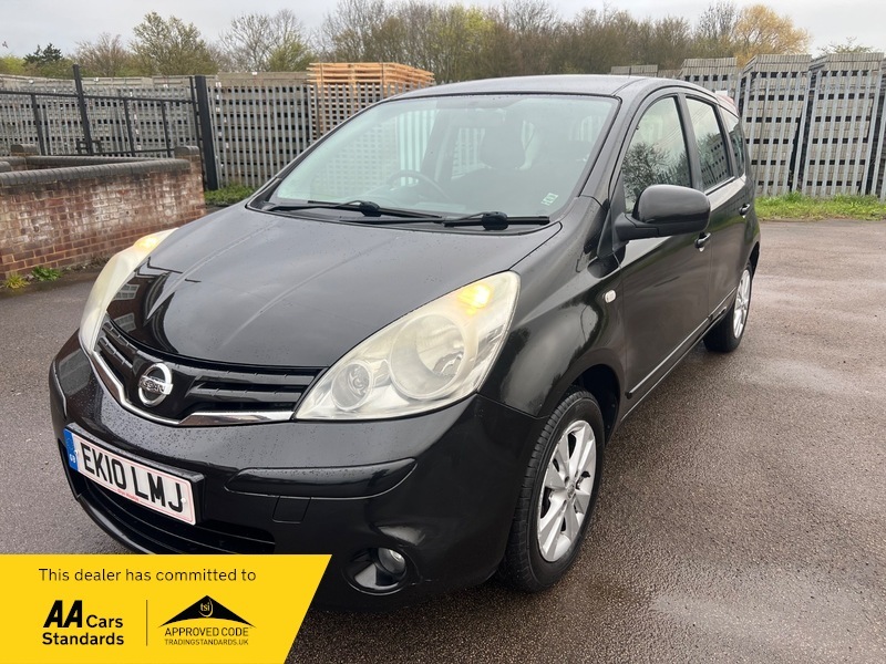 Nissan Note Acenta Black #3