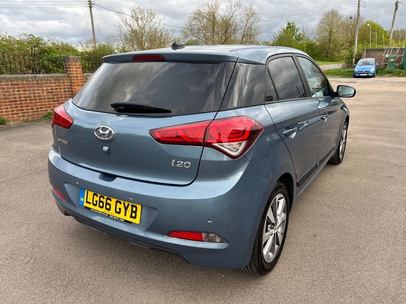 Hyundai I20 Mpi Premium Nav Blue #5