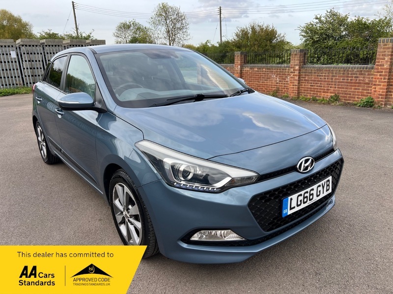 Hyundai I20 Mpi Premium Nav Blue