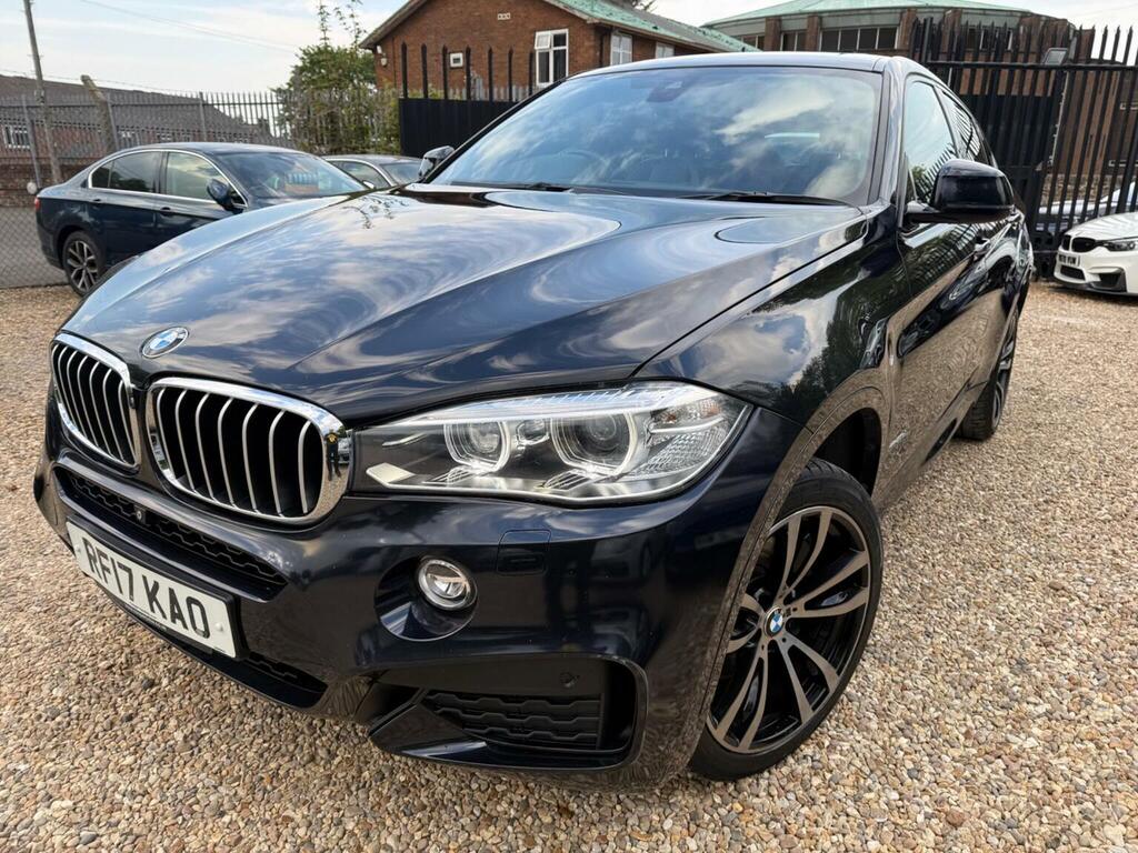 BMW X6 Suv 3.0 40D M Sport Xdrive Euro 6 Ss RF17KAO Black #3